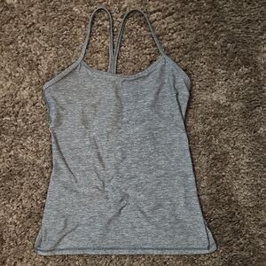 Lululemon Athletica Heather Gray Tank Top Women's 10